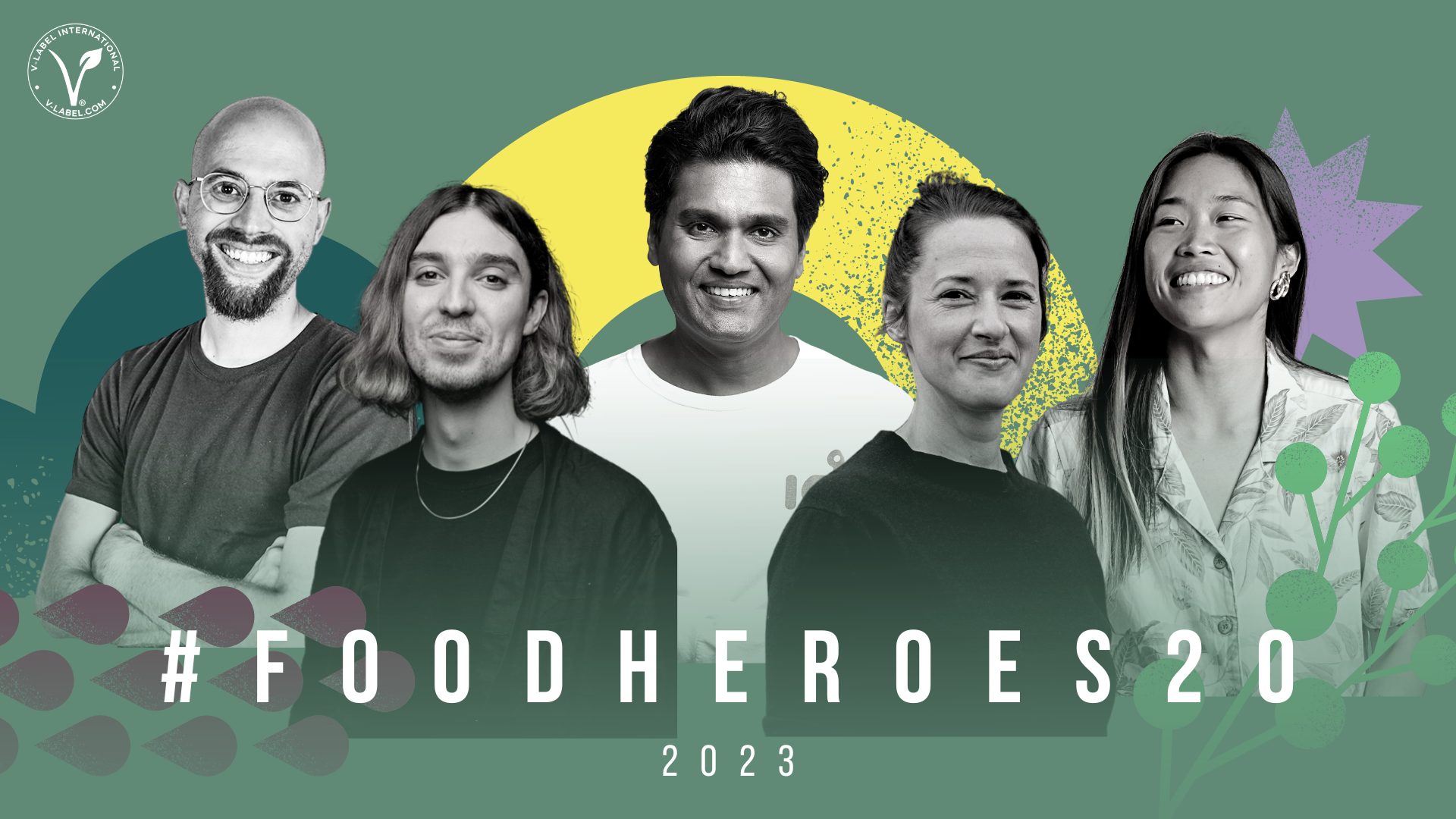 V Label Unveils The Food Heroes Of 2023 20 Individuals Transforming